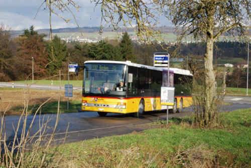 Neue Bushaltestelle Weidhof